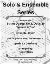 String Quartet No. 1 Opus 20 P.O.D. cover